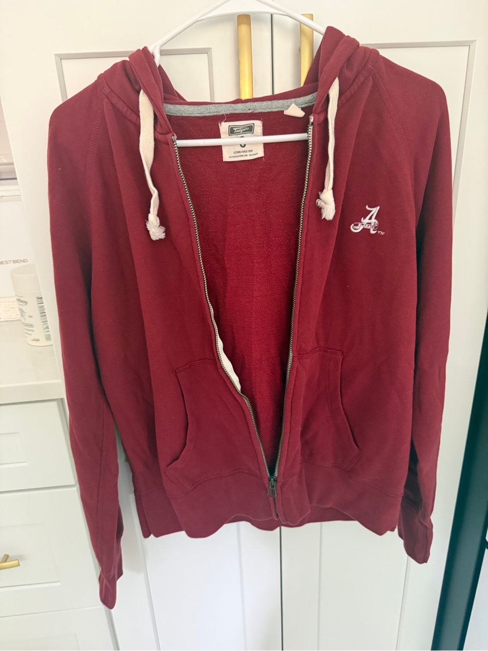 Tailgate University of Alabama Zip up Sweatshirt - Picture 5 of 5